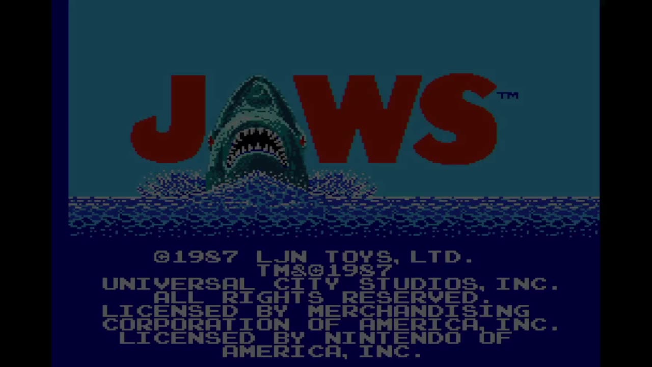 Jaws (1989) - Nintendo Entertainment System Quick Play