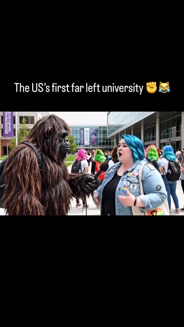 The US First far left university 😅🤣