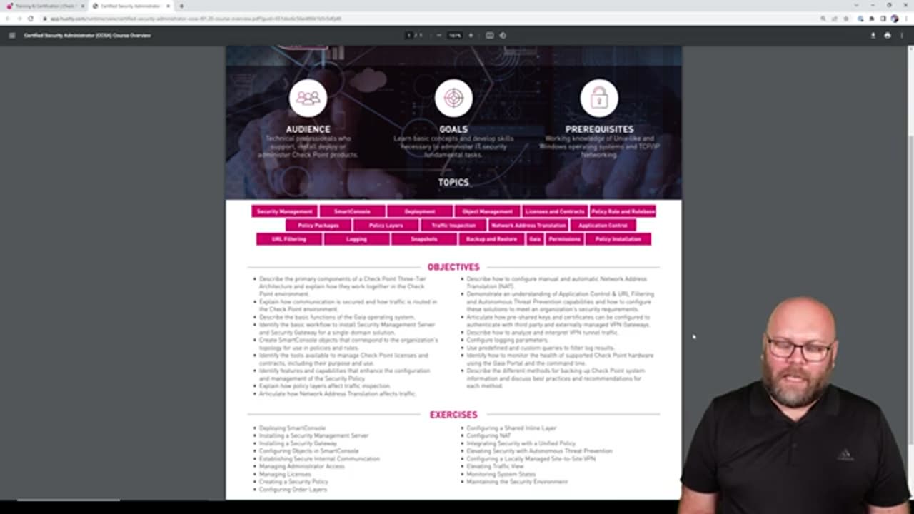 Check Point CCSA R81.20 - Certification topics.mp4