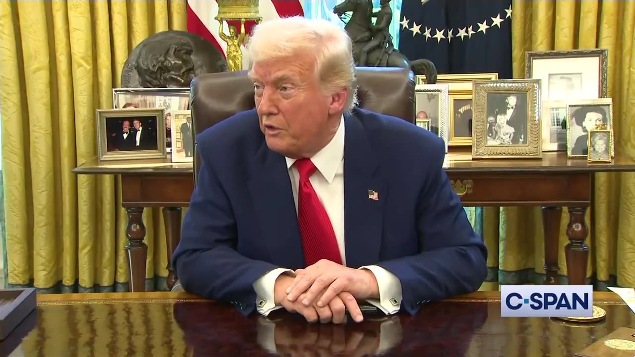 Trump Takes Questions After Tariff Pause Triggers Historic Stock Boom (VIDEO)