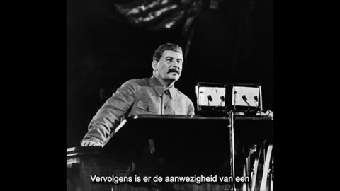 Stalin Speech (Dutch/NL Subs)