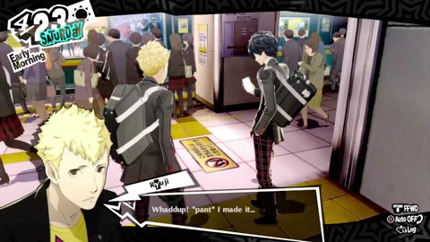 Persona 5 Royal NG+ Day 5. No Mic. No Feeling Up For It.