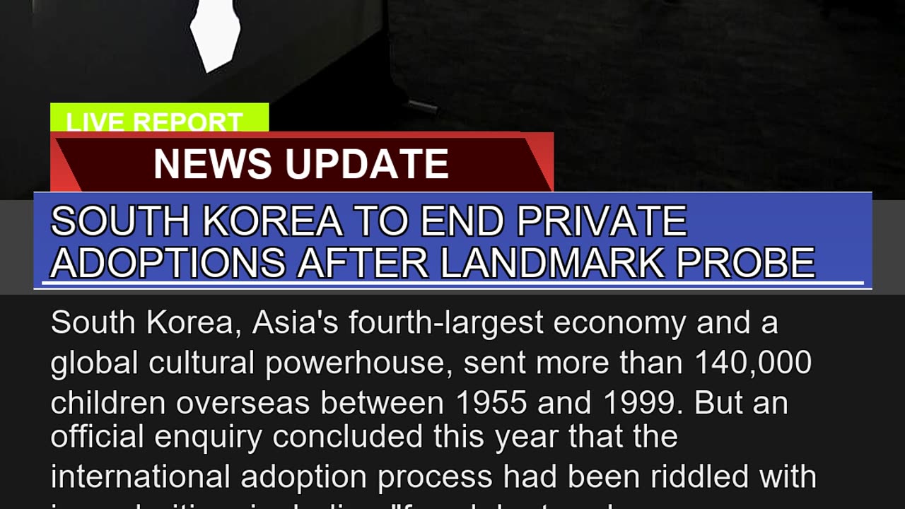 South Korea to End Private Adoptions After Landmar