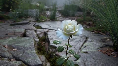 The video is made with AI, it may be artificial