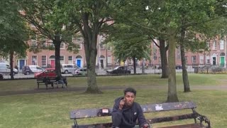 Dublin Foreigners get aggressive with a local is simply asking questions