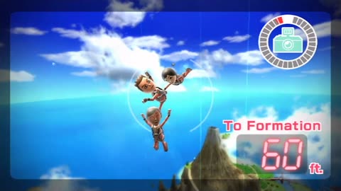 Wii Sports Resort - Air Sports Skydiving