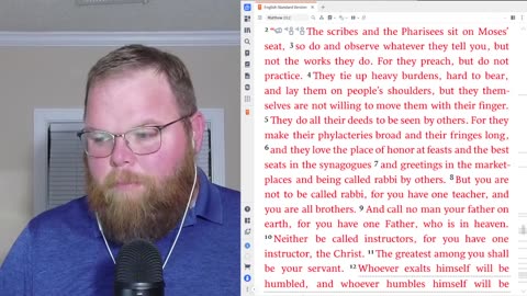 Walking Through The New Testament: Matthew Chapter 23