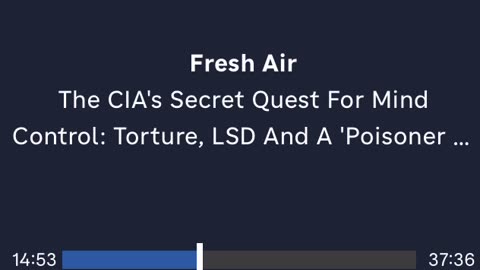 MK Ultra (clip from episode of Fresh Air)
