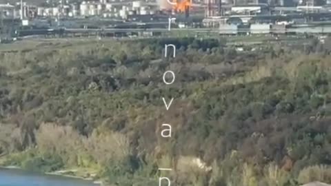 💥🛢️ Ukraine Russia War | Another View of the Attack on Novo-Ufimsky Refinery | RCF
