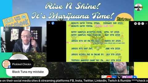 Rise ‘N Shine! It's Marijuana Time! Wake ‘N Bake Show - Ep 165 April 17, 2025