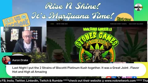 Rise ‘N Shine! It's Marijuana Time! Wake ‘N Bake Show - Ep 165 April 17, 2025