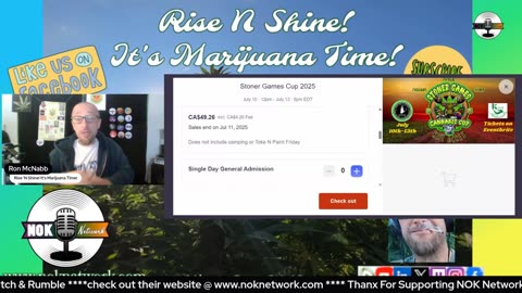 Rise ‘N Shine! It's Marijuana Time! Wake ‘N Bake Show - Ep 165 April 17, 2025