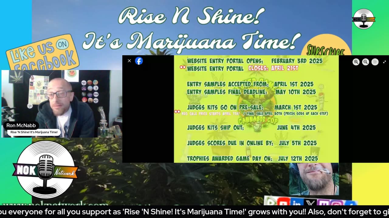 Rise ‘N Shine! It's Marijuana Time! Wake ‘N Bake Show - Ep 165 April 17, 2025