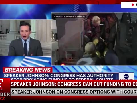 Speaker Johnson: Congress Can Cut Funding To Courts