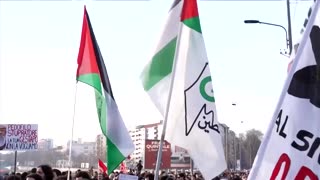 Sparks fly as Milan police push back against protesters