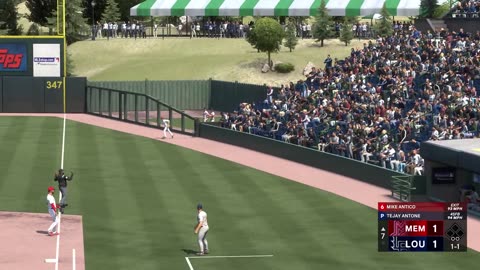 MLB The Show 25 AAA Memphis Redbirds Franchise Game 3 Redbirds Vs Bats CPU Vs CPU