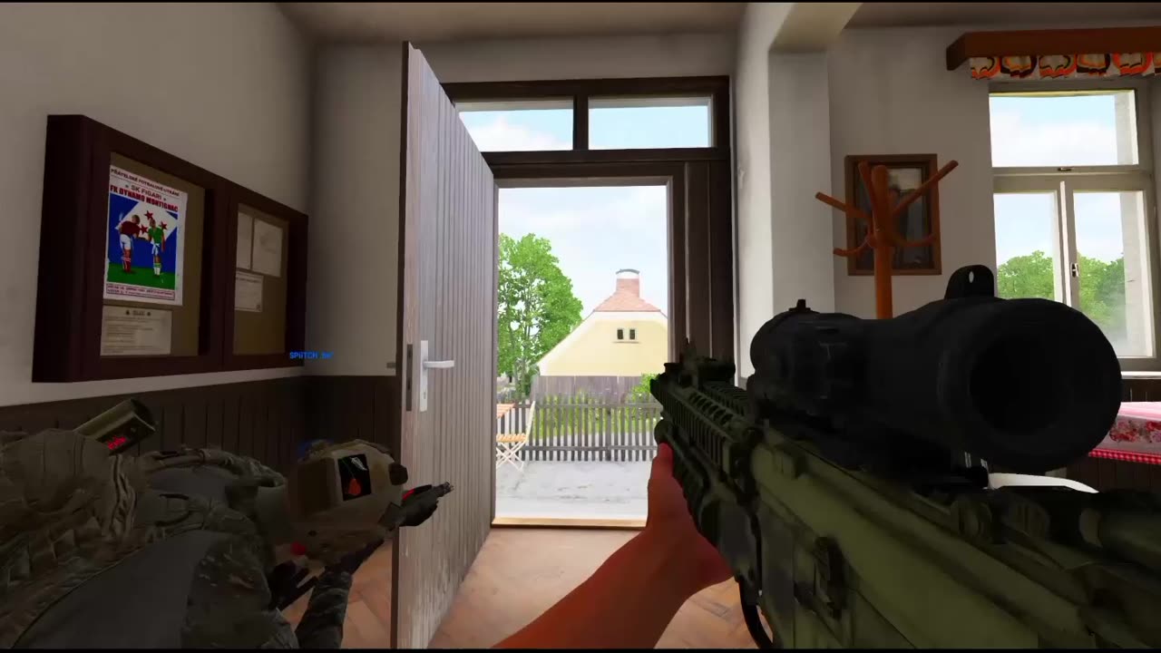 He is on the roof!!!!!!!!!