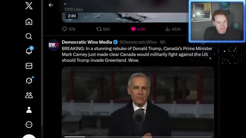 Depressed Ginger - Canada *THREATENS* war with US over Greenland?