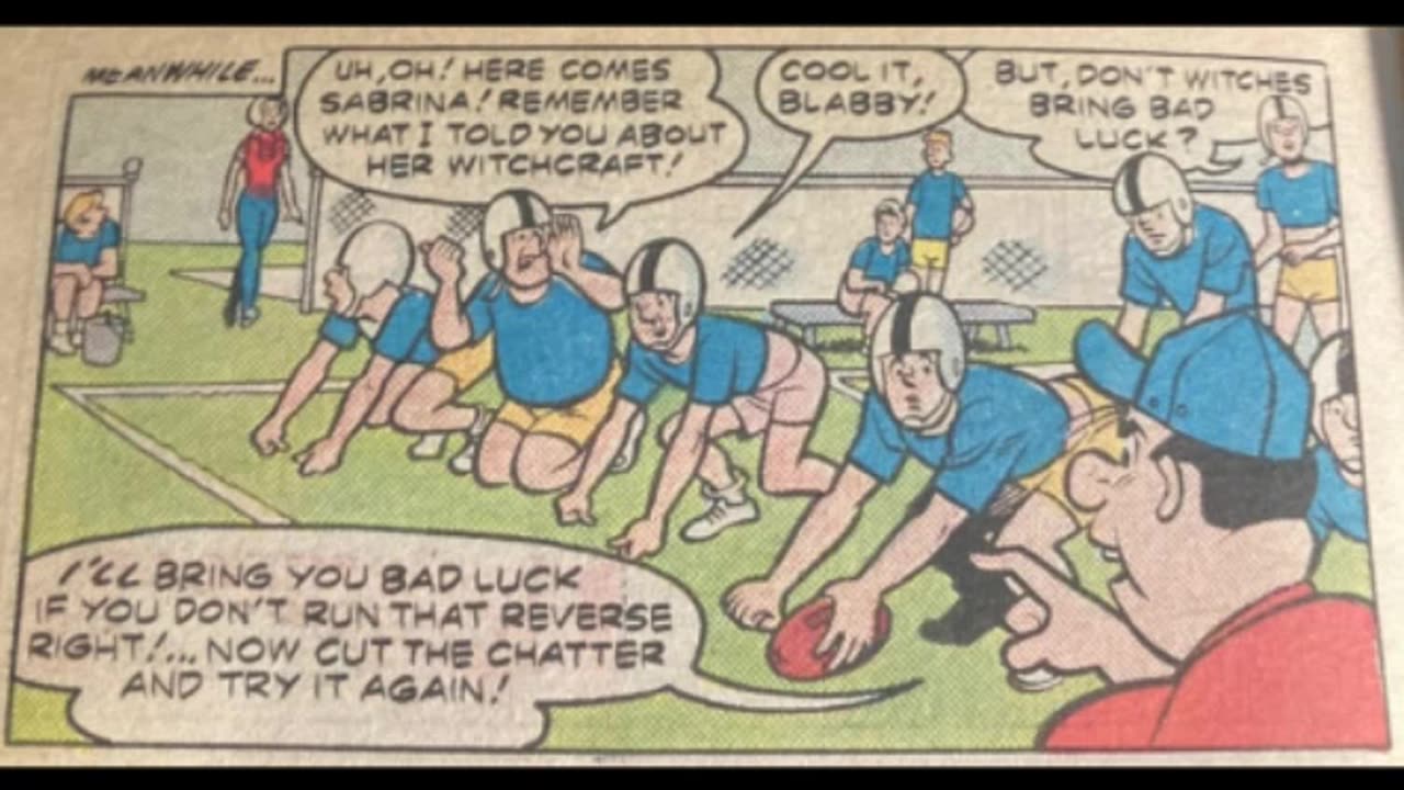 Sabrina Steers a Torpedo: Newbie's Perspective Review Archie's Double Digest 19 DImension 13