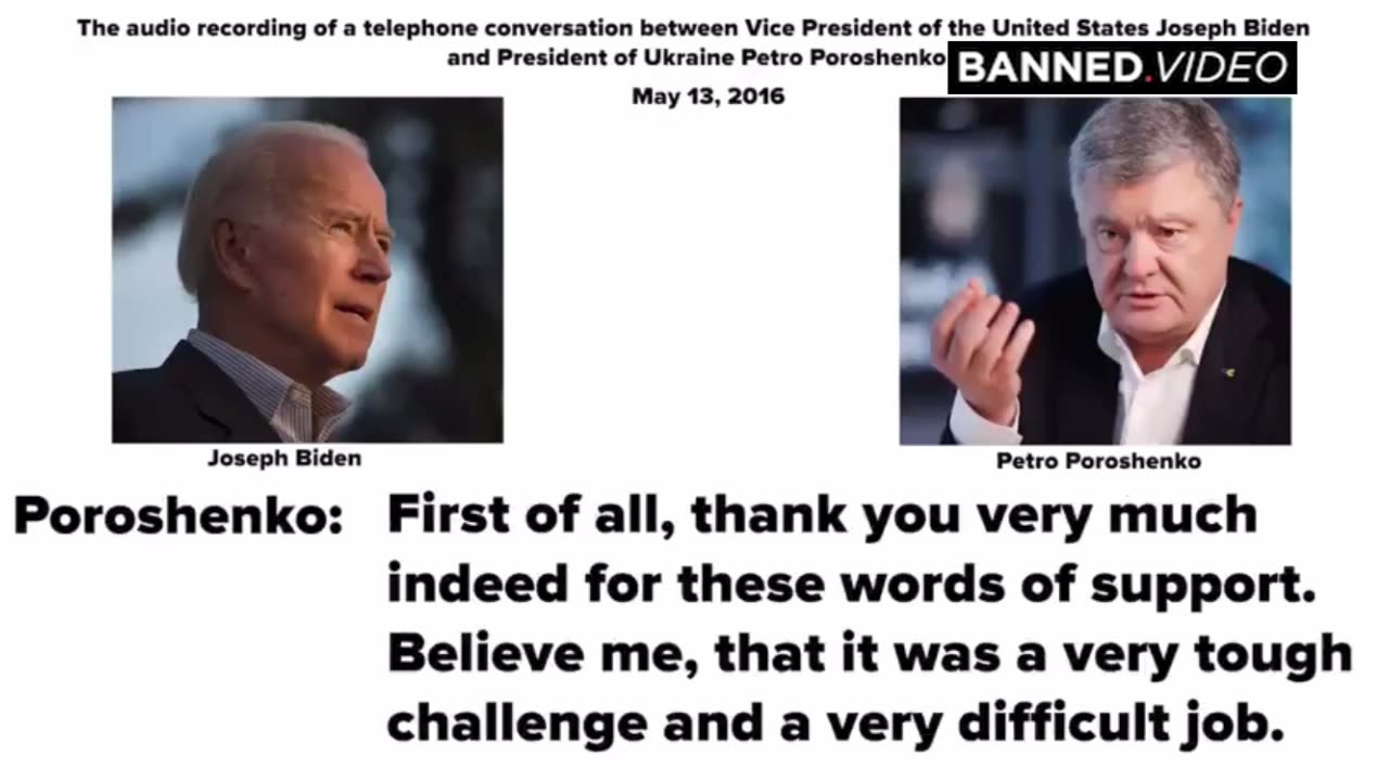 BREAKING Ukrainian MEP Releases Further Biden Tapes