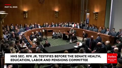 BREAKING NEWS_ All Hell Breaks Loose When Sec. RFK Jr. Interrupted By Protesters At Hearing