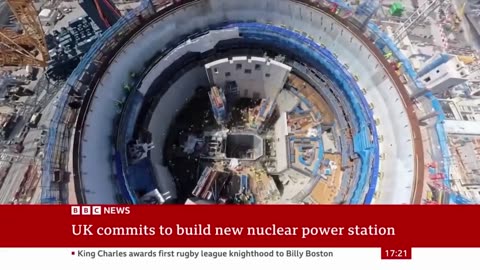 UK commits to building new nuclear power station | BBC News