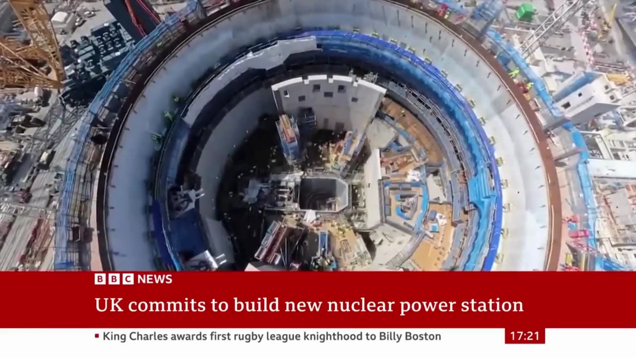 UK commits to building new nuclear power station | BBC News