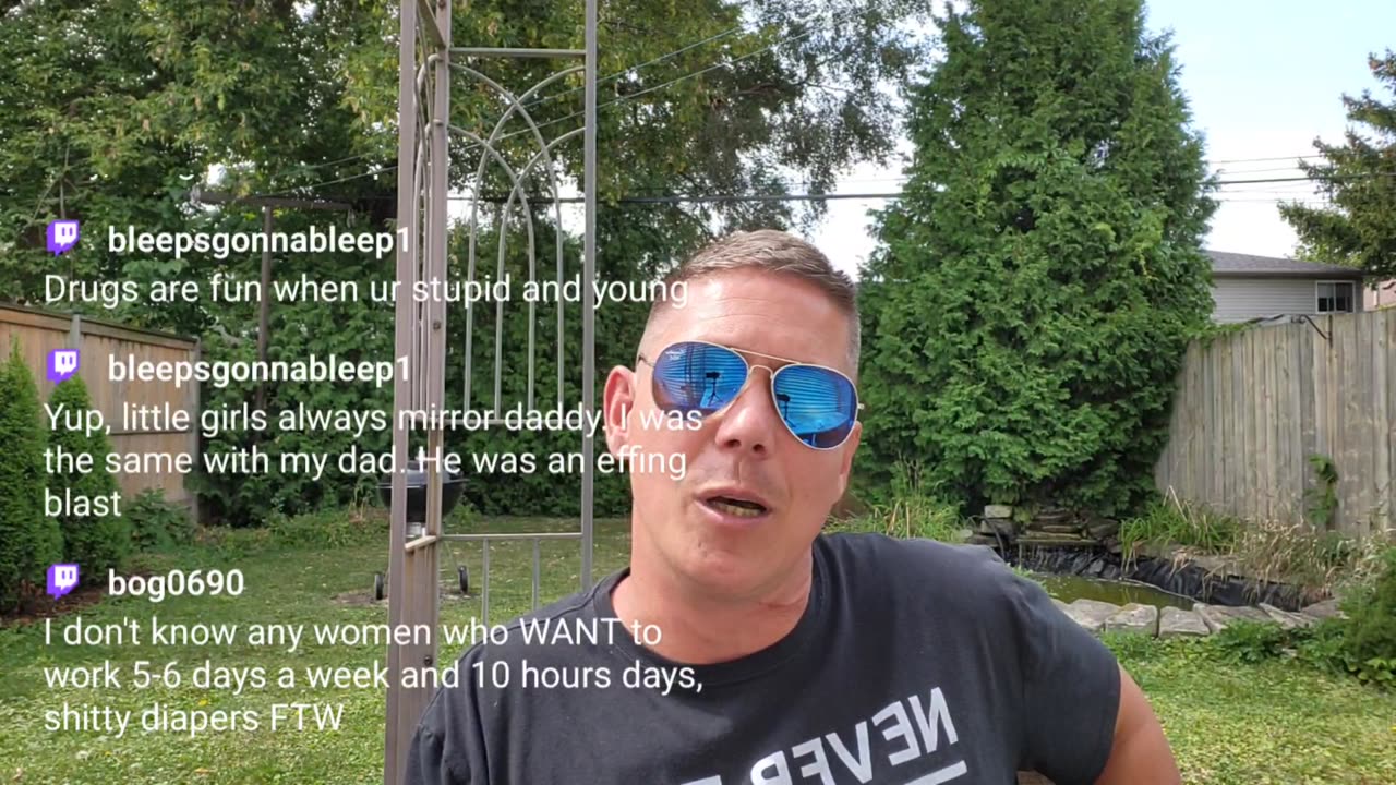 September 6 2024 backyard stream