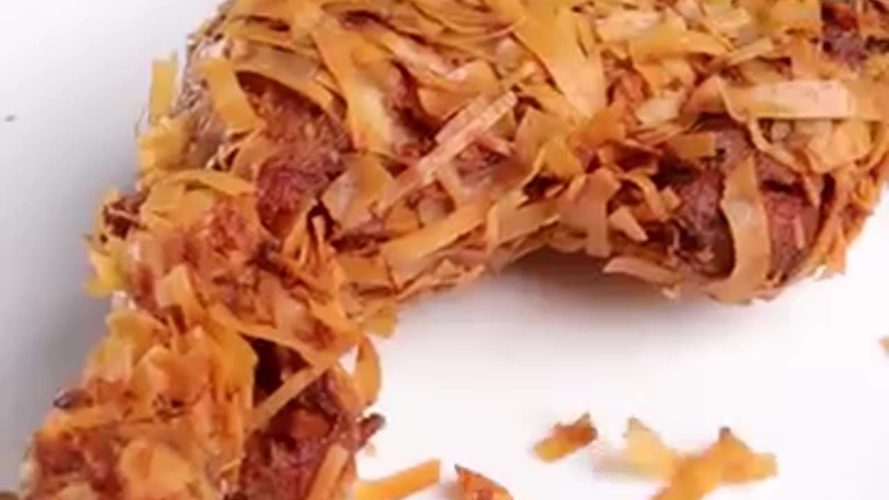 Fried thread chicken Recipe