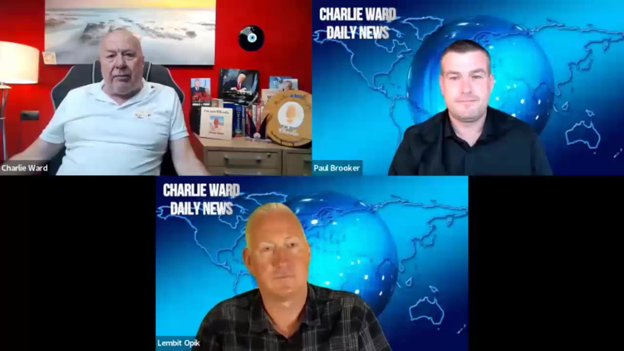May 20: "Charlie Ward Daily News With Paul Brooker & Lembit Opik" .......