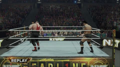 wwe 2k25 131 universe Vader VS Wade Barrett