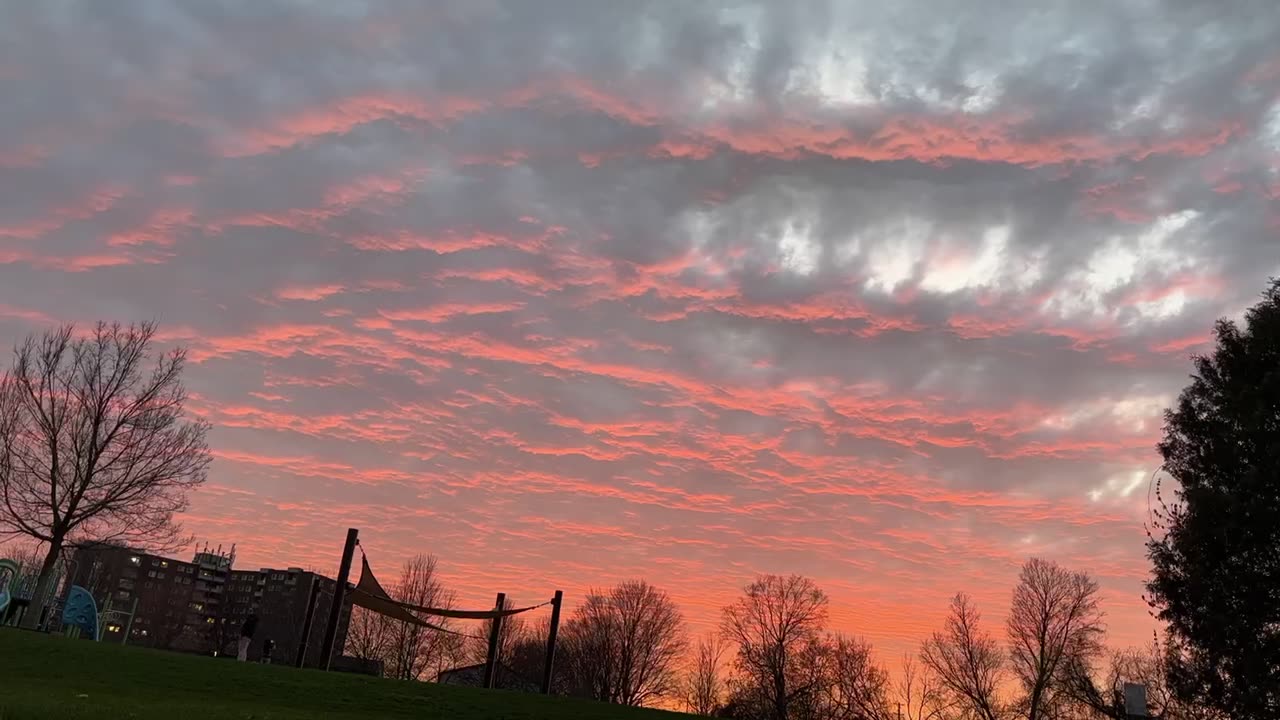 Time Lapse Sunset Clouds