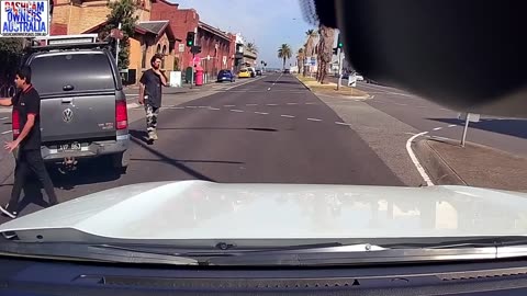 Aussie man runs over scooter rider
