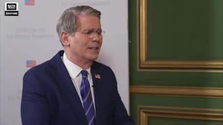 SCOTT BESSENT: “Gavin Newsom had to go to Davos to see all the CEO’s he chased out of California.”