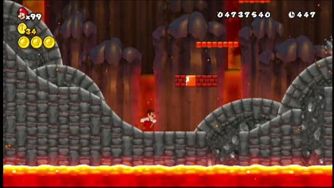 Race to Bowser's Castle... Old Let's Play New Super Mario Bros. Wii (Wii) - #17 w/The Boys