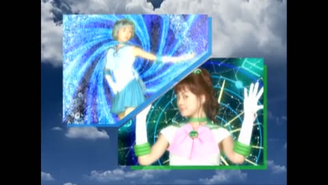 Usagi & Mamoru sailor moon live action act 9 Ami and Motoko transform into sailor scouts
