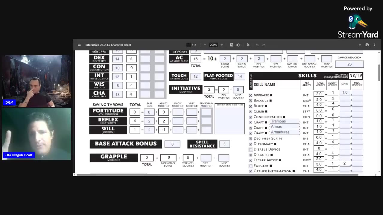 ¡Así se crea un personaje épico en Dungeons and Dragons 3.5 P4!