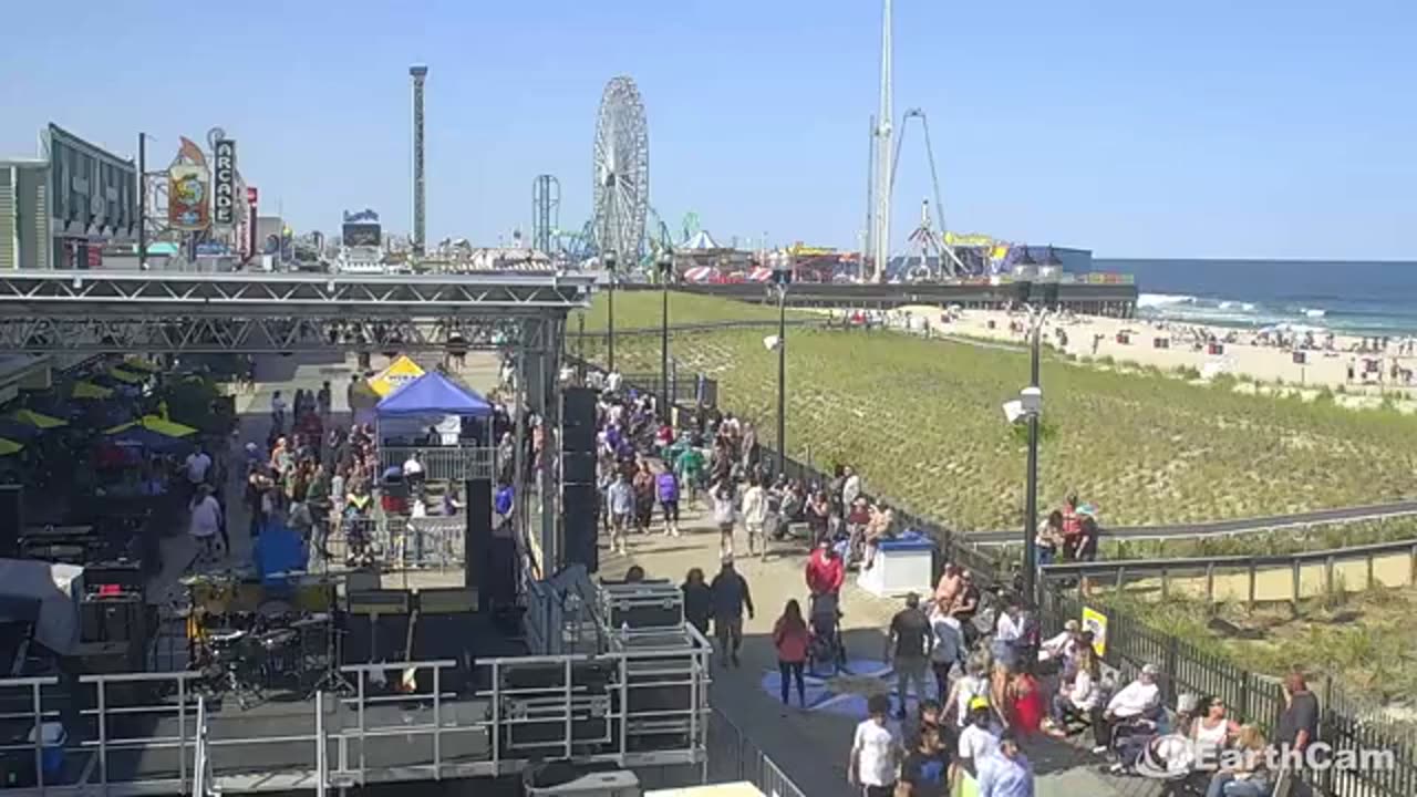 MAY 26 2023 SEASIDE HEIGHTS NEW JERSEY MEMORIAL DAY WEEKEND LIVE MUSIC