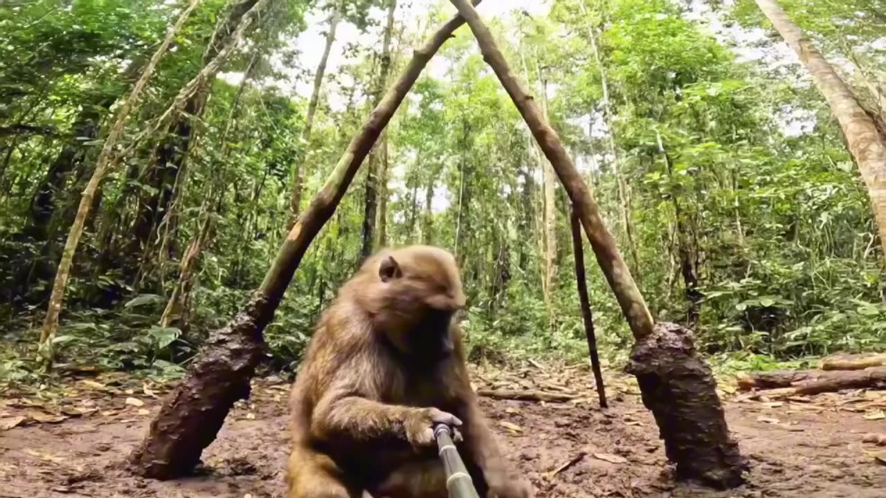 🐵 Monkey Vlogger Diaries | A Day in the Jungle Life!