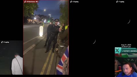 UK Protest Epping
