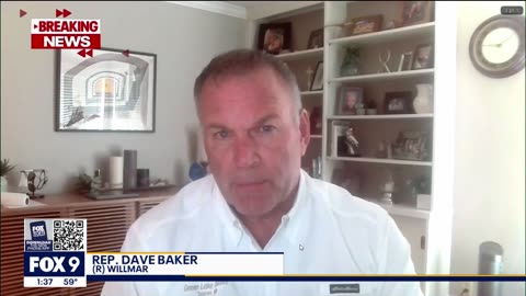 Republican State Rep. Dave Baker reacts to MN lawmakers shot