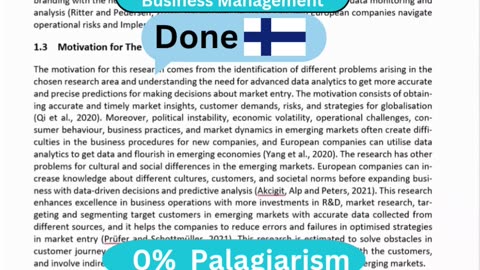 Student Work (Thesis) | part 1 JAMK MS International Business | Data-Driven Market Entry Explained