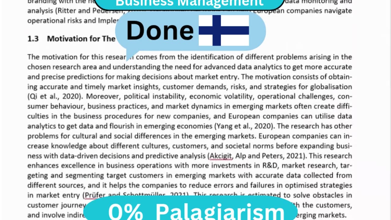 Student Work (Thesis) | part 1 JAMK MS International Business | Data-Driven Market Entry Explained