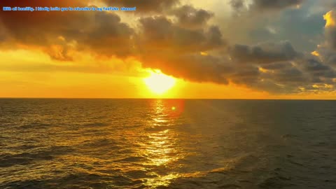 My Journey Across Sabang’s Ocean — The Sunset Moment I Almost Reached | For Relaxing | No Loop!
