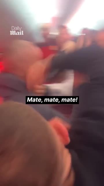 Gjak dhe dhëmbë të thyer, përleshje masive në avionin e linjës drejt Manchesterit