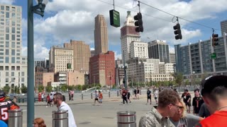 August 23, 2025 - Entering the Colts-Bengals Game in Cincinnati