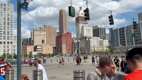 August 23, 2025 - Entering the Colts-Bengals Game in Cincinnati