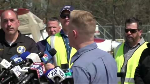 LIVE : Officials Hold Press Conference as Jones Road Wildfire Burns Thousands of Acres in New Jersey