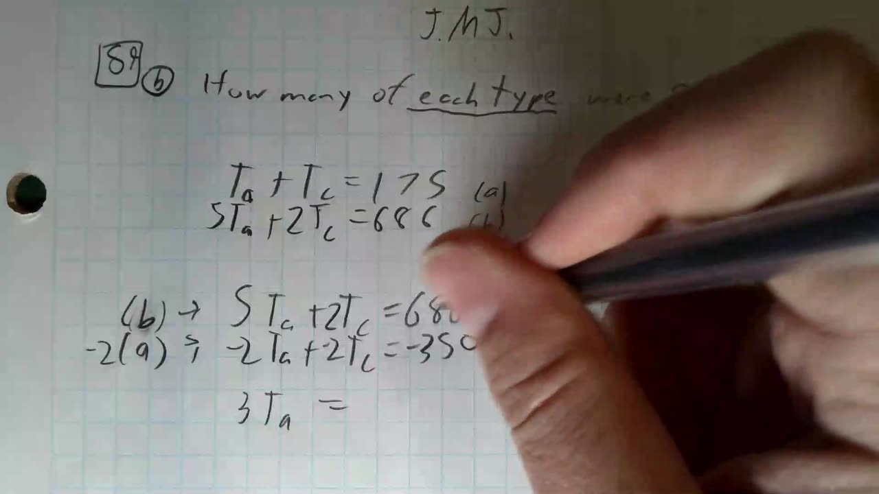 Saxon Algebra 1 Lesson 89 (b)
