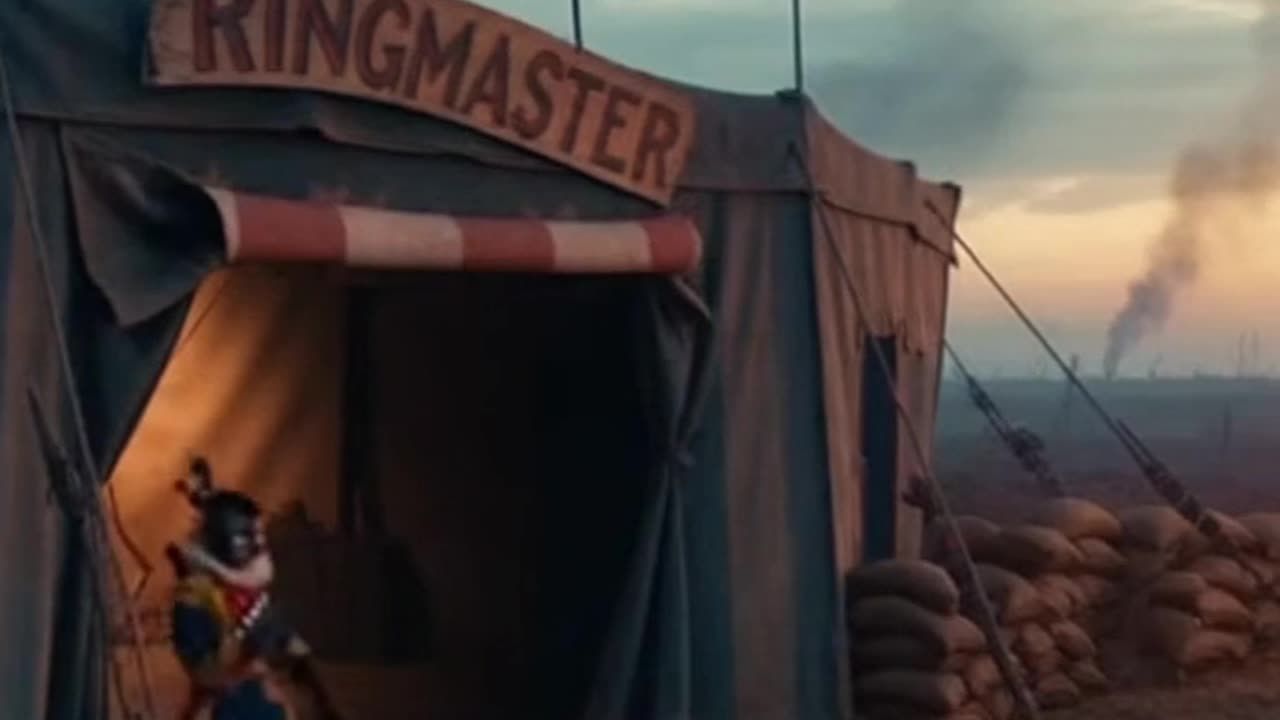 A Clown Monkey Prepares for a World War